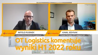 OT Logistics SA Kamil Jedynak – Prezes Zarządu 403 PREZENTACJE WYNIKÓW [upl. by Enineg959]