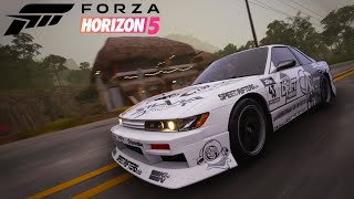 Forza Horizon 5  1992 NISSAN SILVIA CLUB KS UNBEATABLE AI Race gameplay [upl. by Iveksarap]