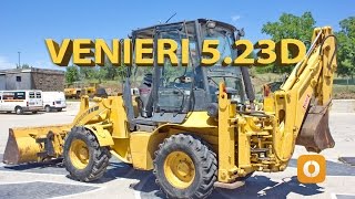 Backhoe VENIERI 523D [upl. by Nylirrehs]