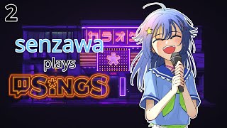 Senzawa Plays Twitch Sings 2  Twitch Stream Highlights [upl. by Aseral]