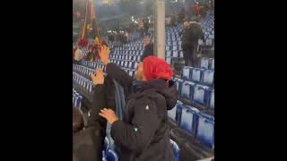 Gesto bellissimo allo stadio Olimpico Napoli Roma [upl. by Tseng207]