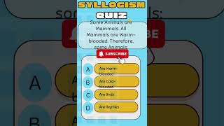 Syllogism Practice Questions 10  Syllogism Reasoning Tricks  Genius Gird Syllogism reasoning [upl. by Stefan587]