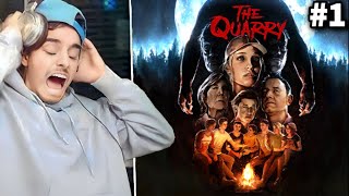 CORINGA jogando The Quarry  EP 01 [upl. by Eanar]