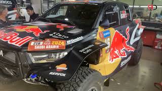 Shameer Variawa updates us on what to expect from Toyota Gazoo Racing SA at Dakar 2024 [upl. by Ahsoet308]