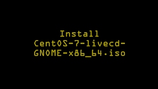 Install CentOS 7 livecd GNOME x86 64 iso [upl. by Auberon]