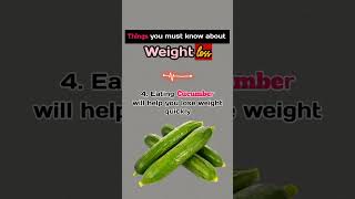 quotUnlock the Secrets of Weight Loss MustKnow Facts for a Healthier You 🍎🫐🥬quot health food [upl. by Ellennod507]