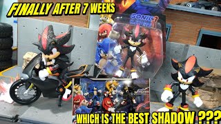 SONIC HEDGEHOG 3 SHADOW THE HEDGEHOG FIGURE WHICH ONE IS THE BEST ALL THE DIFFERENT ONES TO CHOOSE [upl. by Ardnauq]