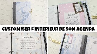 DIY customiser l’intérieur de son agenda partie 2 [upl. by Houlberg]