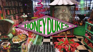 HALLOWEEN AT HONEYDUKES 🎃🍂🍭🍬 Honeydukes Ambience and ASMR Harry Potter inspired ambience ⚡️ [upl. by Yslek286]