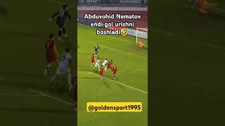 Darvazabon Abduvohid Nematov gol urdi football superliga futbol nasaf [upl. by Karlise]