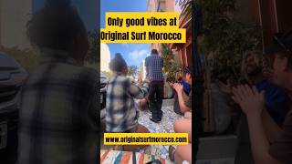 Only good vibes at Original Surf Morocco 🇲🇦🏄‍♀️ surfcampmorocco surftrip surftaghazout [upl. by Oiramed]