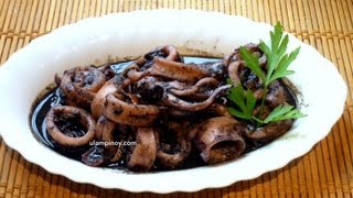 PUSIT ADOBO — Ulam Pinoy 6 Spooky Adobo [upl. by Uuge]