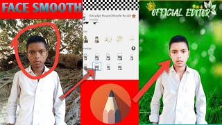 Autodesk sketchbook face smooth 😱✨  नया तरीका face smooth viralshorts photo editing viralvideo [upl. by Revart]