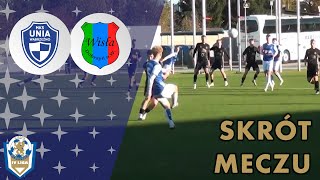 Skrót meczu  Unia Wąbrzeźno  Wisła Dobrzyń nad Wisłą  15 kolejka  4 LIGA piłkanożna 4liga [upl. by Bakki514]