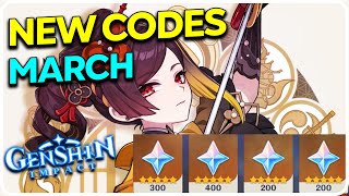 NEW REDEEM CODES GENSHIN IMPACT PRIMOGEMS Live Stream 45 [upl. by Ayaladnot791]