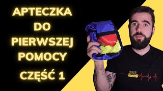 Apteczka do pierwszej pomocy 1  bezpieczeństwo [upl. by Anilek]