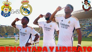 El REAL MADRID REMONTA un PARTIDO TRAMPA ante LAS PALMAS Y SE AÚPA AL LIDERATO [upl. by Ellenhoj]