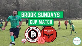 BOUNCE BACK MENTALITY PLUMSTEAD CUP ACTION  BROOK vs BLACKFREN amp ERITH  SUNDAY LEAGUE FOOTBALL [upl. by Petersen]