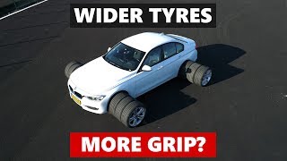 Do wider tyres give you more grip The differences between tyre widths tested and explained [upl. by Becht471]