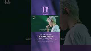 TAEYONG TY TRACK IN CINEMAS  OFFICIAL TRAILER [upl. by Gney]