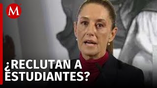 ⁠Sheinbaum dice que no hay información sobre reclutamiento de estudiantes de química a cárteles [upl. by Icnan]