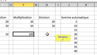 Excel 2010  Introduction aux formules [upl. by Eibmab]