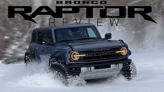 The Ford Bronco Raptor Is The Wildest Vehicle Ive Ever Driven [upl. by Esiled]