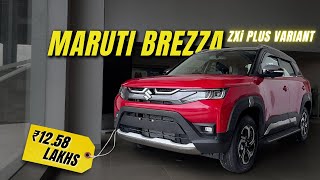 Maruti Suzuki Brezza ZXi Plus 2024 Review Features On Road Price [upl. by Annovahs]