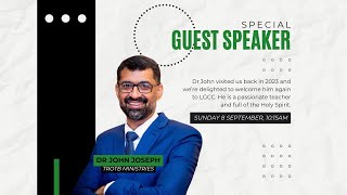 Guest Speaker Dr John Joseph [upl. by Deerdre]