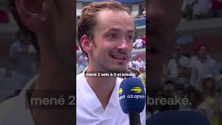 😁 Sacré Daniil  shorts tennis [upl. by Longan102]