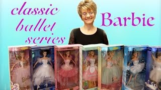 Barbie Classic Ballerina Series Doll Collection [upl. by Beitnes]