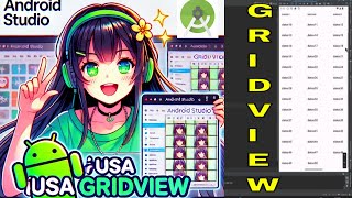 Domina GridView en Android Studio  Tutorial Completo [upl. by Ahsirak]