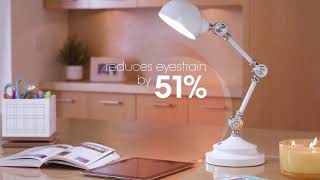 OttLite Wellness Series  Revive LED Desk Lamp [upl. by Aneeram]