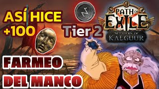 💲GUÍA EL FARMEO DEL MANCO DE KALGUUR divertido trepidante y lucrativo pathofexile arpg [upl. by Kciredec]