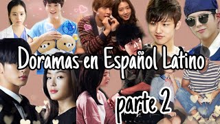 Doramas en AUDIO LATINO transmitidos por TV  parte 2 ♡ [upl. by Aryad]