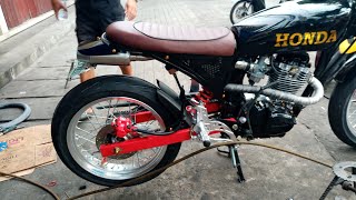 Honda Tmx 155 modified new tires and rim set 35x17 rear and 25x17 front [upl. by Harrat]