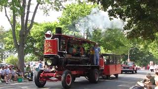 Shanty Days Parade 14 Years Ago Jim Rabas Steam Engine [upl. by Niraa748]