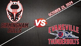 Birmingham Bulls VS Evansville Thunderbolts [upl. by Akerdal]