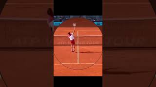 Djokovic Smash the Air😅 tennis tennis rafaelnadal fails [upl. by Acinoda]