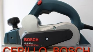 CEPILLO PARA MADERA BOSCH [upl. by Analahs]