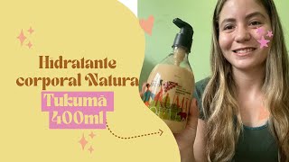 Hidratante corporal Tukumã Natura EKOS 400ml [upl. by Ailsun]