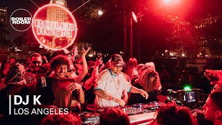 DJ K  Boiler Room LA Favela Worldwide [upl. by Swartz841]