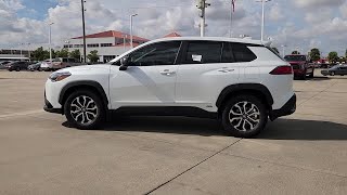 2024 Toyota CorollaCross Hybrid S Katy Houston Cinco Ranch Sugarland Jersey Village TX [upl. by Jocelyn834]