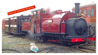 Journey behind the Welsh Narrow gauge Steam loco Prince  York NRM Spring Visit 2015 [upl. by Rellek]