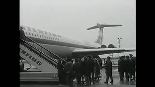 Footage before Crash  Interflug Ilyushin Il62 DMSEA  Structural Failure 1  14th August 1972 [upl. by Stanwood437]