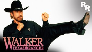 PUNISHED Norris Lays On The Roundhouse Kick  Walker Texas Ranger [upl. by Schaffer]