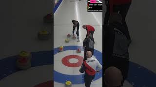 Stefan Van Dijck Hit and Roll 🥌🇧🇪 curling sports highlightreel CurdiaTV2 [upl. by Ominoreg]