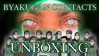 BYAKUGAN CONTACTS UNBOXING [upl. by Annais245]