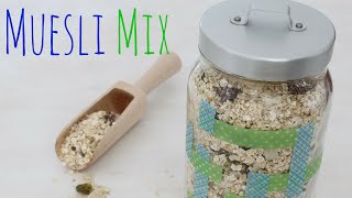 Recipe Homemade Muesli Mix with coconut pistachio popped quinoa amp dried physalis  Recipe Diary [upl. by Menendez]