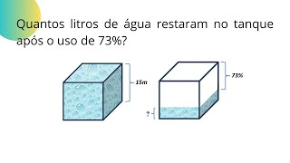 Quantos Litros de Água Restaram no Tanque Cúbico  NQ443 [upl. by Buseck]